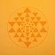 Килимок для йоги Bodhi Leela Янтра, жовтий
