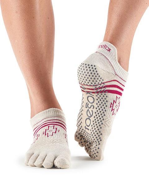 Шкарпетки для йоги Grip ToeSox Full Toe Low Rise (Ritual)