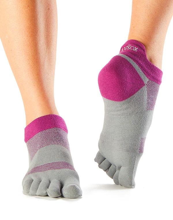Шкарпетки для спорту ToeSox Sport Lolo (4AM Orchid) M, L розмір