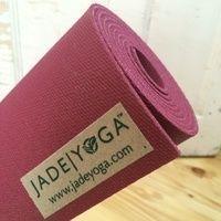 Килимок для йоги Jade Harmony 5 mm - raspberry