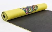 Килимок для йоги Джутовий (Yoga mat) 2-х шаровий 3мм FI - 7157-6