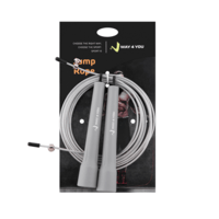 Скакалка Way4you Ultra Speed Cable Rope 2 Сірий