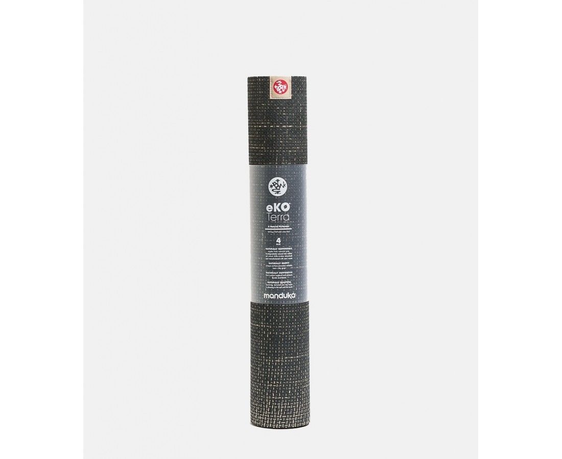 Килимок для йоги Manduka EKO Terra 4mm - black