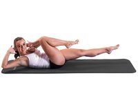 Килимок для йоги Prosource Extra Thick Yoga Pilates (13 мм, чорний)