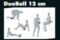 Масажний м'яч подвійний BLACKROLL DUOBALL 12 см