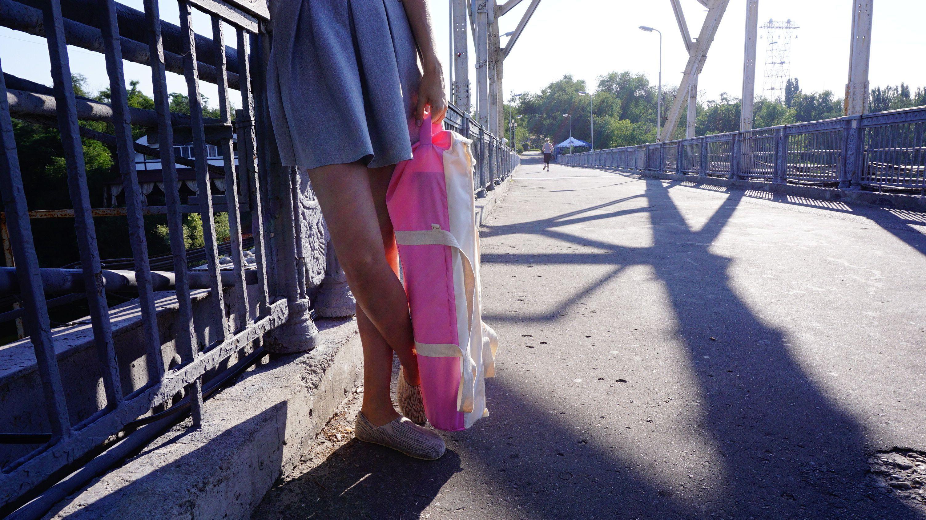 Сумка-чохол для килимка Foyo Pink Ivory