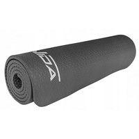 Килимок (мат) для йоги та фітнесу текстурований SportVida NBR 1 см SV - HK0070 Grey