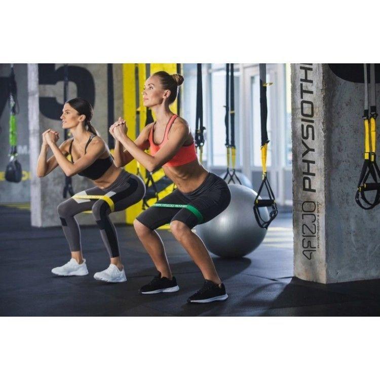 Гумка для фітнесу і спорту (стрічка-еспандер) еластична 4FIZJO Mini Power Band 1-5 кг 4FJ0010