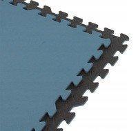 Захисний килимок (пазл) SportVida Mat Puzzle Multicolor 12 мм SV - HK0177 Black/Blue