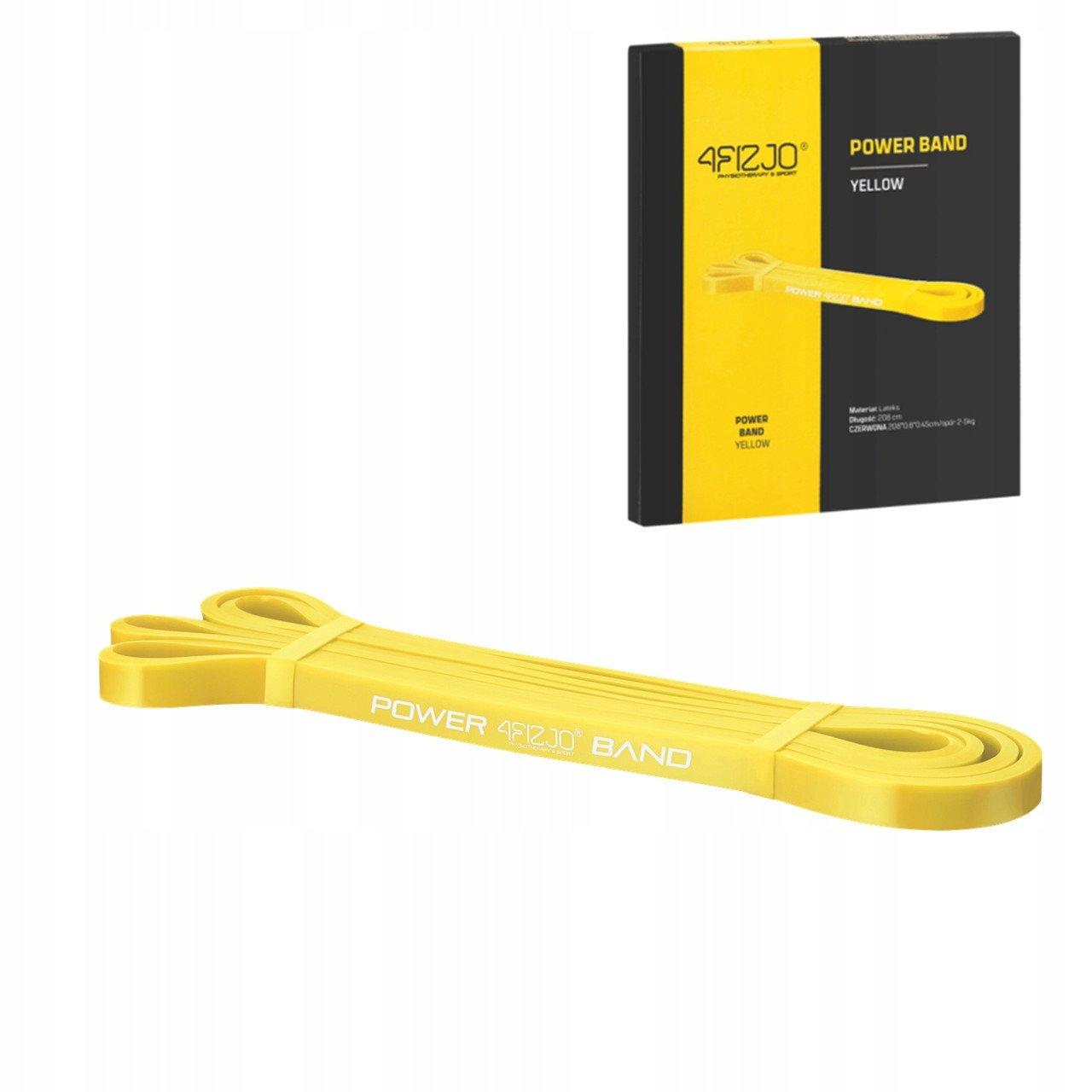 Еспандер-петля (гумка для фітнесу і спорту) 4FIZJO Power Band 8 мм 2-7 кг 4FJ0050