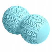 Масажний м'яч подвійний SportVida Massage Duoball 10 x 18 см SV - HK0236 Sky Blue