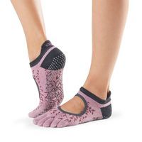 Шкарпетки для йоги ToeSox Full Toe Bellarina Grip Sienna S розмір