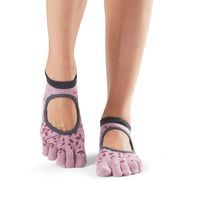 Шкарпетки для йоги ToeSox Full Toe Bellarina Grip Sienna S розмір