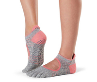 Шкарпетки для йоги ToeSox Full Toe Bellarina Grip Maniac S розмір