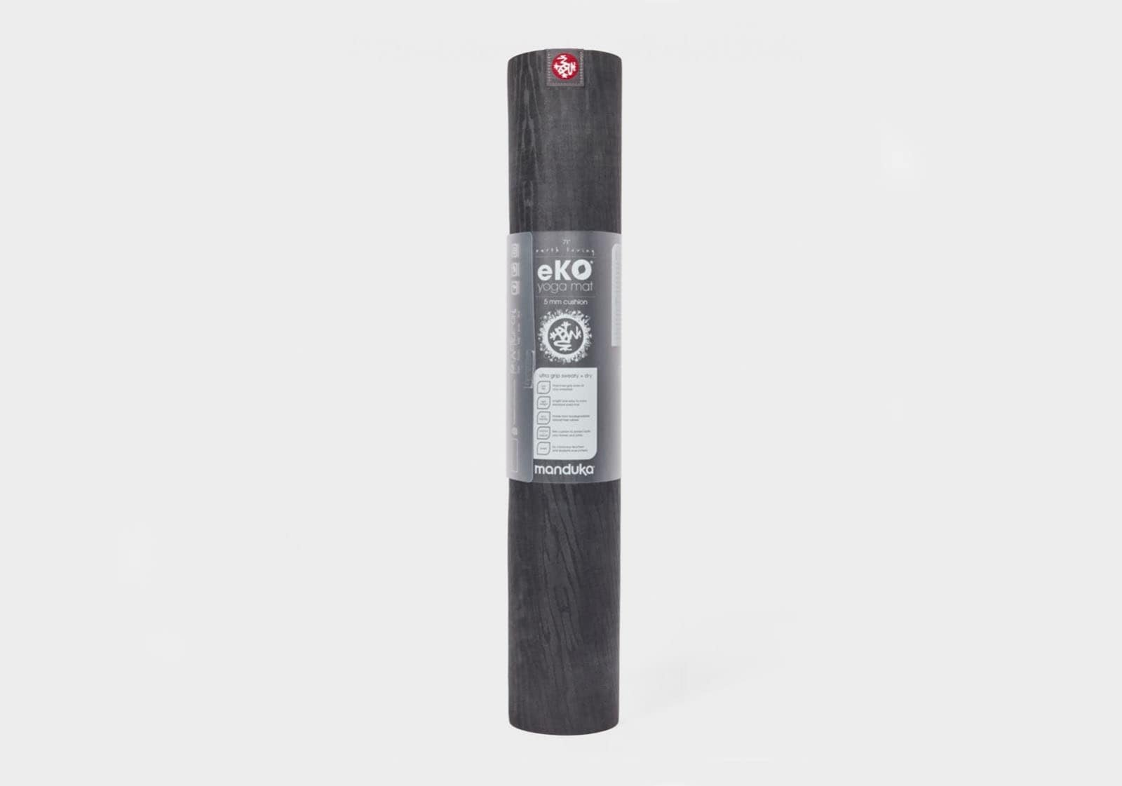 Килимок для йоги Manduka EKO 5 mm - Сharcoal Long