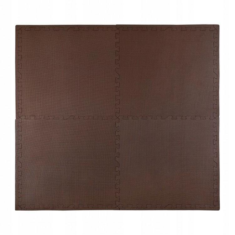 Мат-пазл (ластівчин хвіст) 4FIZJO Mat Puzzle EVA 120 x 120 x 1 cм 4FJ0074 Braun