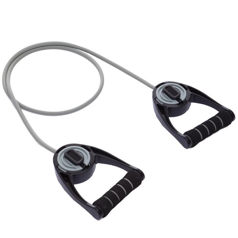 Еспандер трубчатий з ручками регульований по довжині PS LT - 1501-160 Zelart сірий