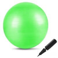 М'яч для фітнесу (фітбол) Springos 65 см Anti - Burst FB0002 Green