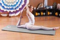 Килимок для йоги Prosource Extra Thick Yoga Pilates (25 мм, сірий)