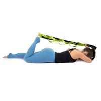 Ремінь для стретчинга Prosource Multi - Loop Stretching Strap, зелений