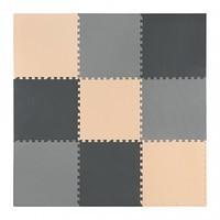 Мат-пазл (ластівчин хвіст) 4FIZJO Mat Puzzle EVA 180 x 180 x 1 cм 4FJ0158 Black/Grey/Biege