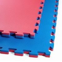 Мат-пазл (ластівчин хвіст) 4FIZJO Mat Puzzle EVA 100 x 100 x 2 cм 4FJ0167 Blue/Red