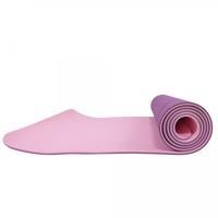 Килимок (мат) для йоги та фітнесу Springos TPE 6 мм YG0015 Purple/Pink