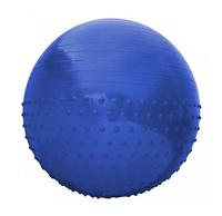 М'яч для фітнесу (фітбол) напівмасажний SportVida 65 см Anti - Burst SV - HK0292 Blue