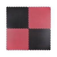 Мат-пазл (ластівчин хвіст) 4FIZJO Mat Puzzle EVA 100 x 100 x 4 cм 4FJ0199 Black/Red