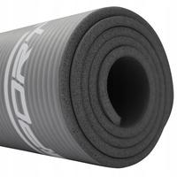Килимок (мат) для йоги та фітнесу SportVida NBR 1.5 см SV - HK0249 Grey