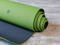 Килимок для йоги Marjari yoga Basic Зелений