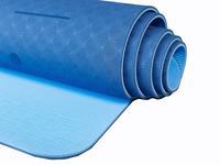 Килимок для йоги Marjari yoga Basic Синьо-блакитний