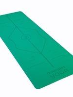 Килимок для йоги Marjari Yoga Master Зелений
