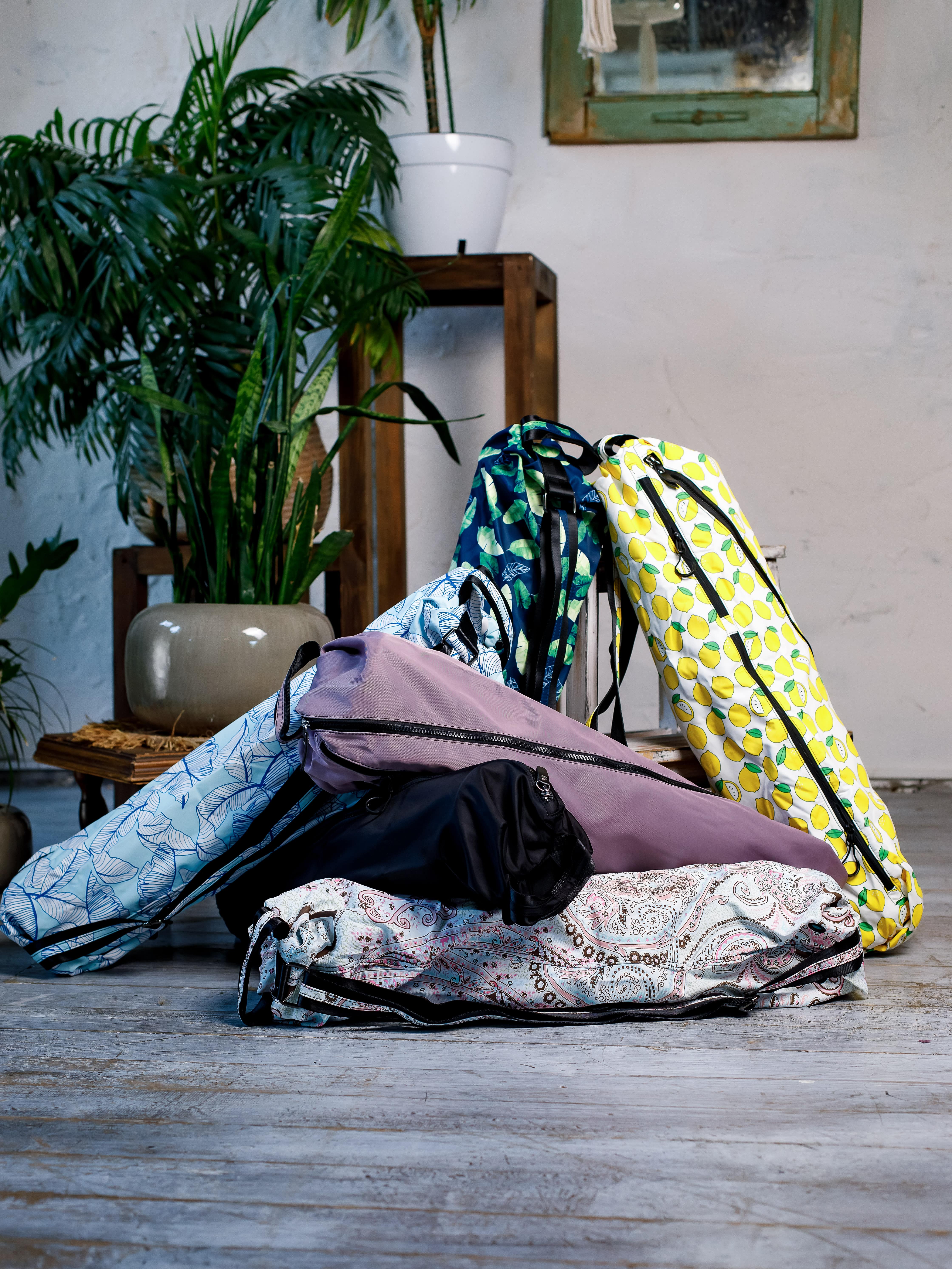 Чохол для килимка для йоги Marjari Yoga Блакитний