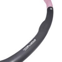 Обруч масажний Hula Hoop SportVida 100 см 1.2 кг SV - HK0338 Grey/Pink