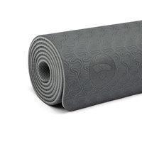 Килимок для йоги Bodhi Lotus Pro 2021 Чорний/Сріблисто-сірий