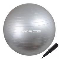 М'яч для фітнесу (фітбол) Profi 55 см M - 0275-3 Grey