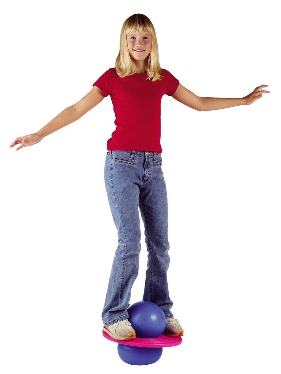 М'яч для стрибків і утримання рівноваги TOGU Moonhopper SPORT Синій/Червоний