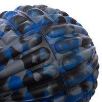 Масажний м'яч для спини Ball Rad Roller FI - 1687 (TPR, діаметр 12 см, чорно-синій)