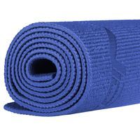 Килимок (мат) для йоги та фітнесу SportVida PVC 6 мм SV - HK0053 Blue
