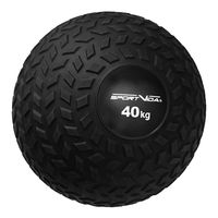 Слембол (медичний м'яч) для кросфіту SportVida Slam Ball 40 кг SV - HK0372 Black