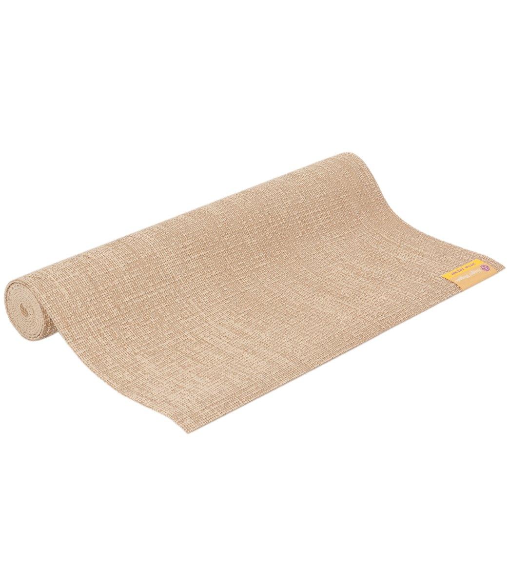 Килимок для йоги Hugger Mugger Sattva Jute Yoga Mat Бежевий