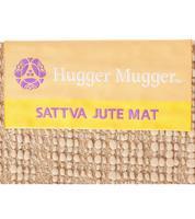 Килимок для йоги Hugger Mugger Sattva Jute Yoga Mat Бежевий