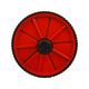 Ролик (гімнастичне колесо) для пресу Sportcraft ES0003 Red