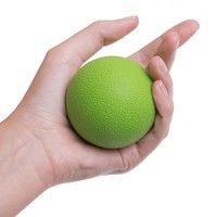 Масажний м'яч для спини Ball Rad Roller Zelart FI - 8233 Зелений, Синій