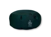 Подушка для медитації одноколірна Rao Темно-зелена
