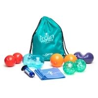 М'ячі масажні текстуровані FranklinTextured Ball™ Set, пара, 8 см, Блакитний