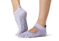 Шкарпетки для йоги ToeSox Full Toe Bellarina Grip Htr Purple