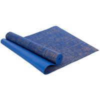 Килимок для йоги Джутовий (Yoga mat) SP - Sport FI - 2441 (розмір 1,85м x 0,62м x 6мм Синій)