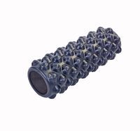 Ролик масажний Foam Roller (Thumb) FI - 5714-1 (36 x 14 см, чорний)